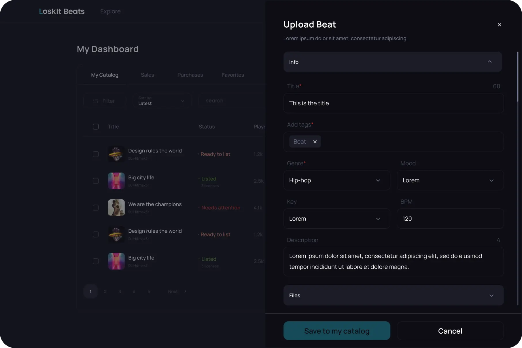 uploadBeat